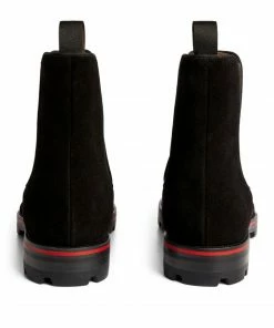 Christian Louboutin Alpinono Leather Ankle Boots BK01 Chelsea Boots -Christian Louboutin Online Shop christian louboutin alpinono leather ankle boots 16558850 32107083 1000