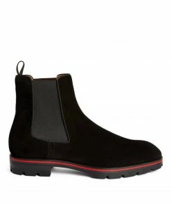 Christian Louboutin Alpinono Leather Ankle Boots BK01 Chelsea Boots -Christian Louboutin Online Shop christian louboutin alpinono leather ankle boots 16558850 32107088 1000