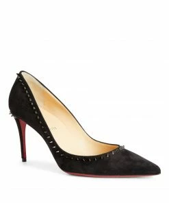 Christian Louboutin Online Shop 16 Christian Louboutin Anjalina Suede Pumps 85 B142 Courts