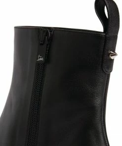 Christian Louboutin Antilop Leather Ankle Boots 55 BK01 -Christian Louboutin Online Shop christian louboutin antilop leather ankle boots 55 17298052 35369307 1000