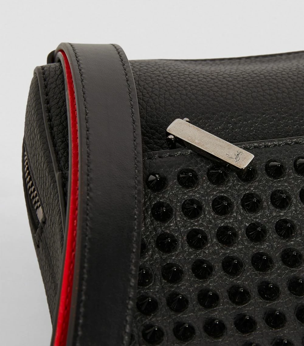 Christian Louboutin Benech Reporter Medium Embellished Leather Messenger Bag B049 Messenger Bags 7 Christian Louboutin Benech Reporter Medium Embellished Leather Messenger Bag B049 Messenger Bags - Image 7