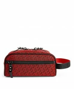Christian Louboutin Blaster Leather Wash Bag H701 Wash Bags