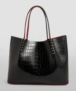 Christian Louboutin Cabarock Large Croc-Embossed Leather Cabarock Tote Bag BK01 Tote Bags 10 Christian Louboutin Cabarock Large Croc-Embossed Leather Cabarock Tote Bag BK01 Tote Bags -Christian Louboutin Online Shop christian louboutin cabarock large croc embossed leather cabarock tote bag 16561246 32105519 1000