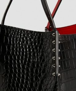 Christian Louboutin Cabarock Large Croc-Embossed Leather Cabarock Tote Bag BK01 Tote Bags 13 Christian Louboutin Cabarock Large Croc-Embossed Leather Cabarock Tote Bag BK01 Tote Bags -Christian Louboutin Online Shop christian louboutin cabarock large croc embossed leather cabarock tote bag 16561246 32105525 1000