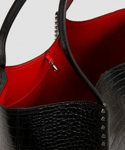 Christian Louboutin Cabarock Large Croc-Embossed Leather Cabarock Tote Bag BK01 Tote Bags 11 Christian Louboutin Cabarock Large Croc-Embossed Leather Cabarock Tote Bag BK01 Tote Bags -Christian Louboutin Online Shop christian louboutin cabarock large croc embossed leather cabarock tote bag 16561246 32105527 1000