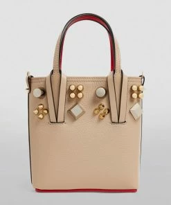 Christian Louboutin Cabata Mini Leather Cross-Body Bag F537 Crossbody Bags -Christian Louboutin Online Shop christian louboutin cabata mini leather cross body bag 17710466 37288248 1000