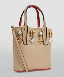 Christian Louboutin Cabata Mini Leather Cross-Body Bag F537 Crossbody Bags -Christian Louboutin Online Shop christian louboutin cabata mini leather cross body bag 17710466 37288249 1000