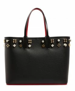 Christian Louboutin Cabata Small Leather Tote Bag M039 Tote Bags