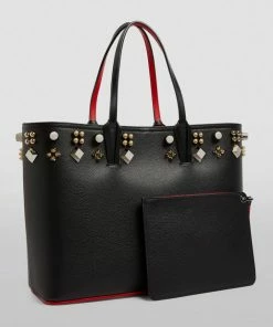 Christian Louboutin Cabata Small Leather Tote Bag M039 Tote Bags -Christian Louboutin Online Shop christian louboutin cabata small leather tote bag 17710462 37312036 1000