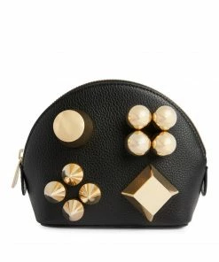 Christian Louboutin Carasky Leather Make-Up Pouch CM6S Make-Up Bags