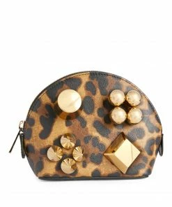 Christian Louboutin Carasky Leather Make-Up Pouch 3221 Make-Up Bags