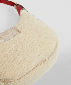 Christian Louboutin Carasky Mini Shearling Shoulder Bag F539 Shoulder Bags -Christian Louboutin Online Shop christian louboutin carasky mini shearling shoulder bag 17484140 37326042 1000