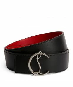 Christian Louboutin CL Logo Leather Belt Q501 Belts