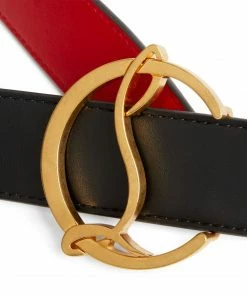 Christian Louboutin CL Logo LeatherBelt 3279 Belts -Christian Louboutin Online Shop christian louboutin cl logo leatherbelt 16558829 32152279 1000