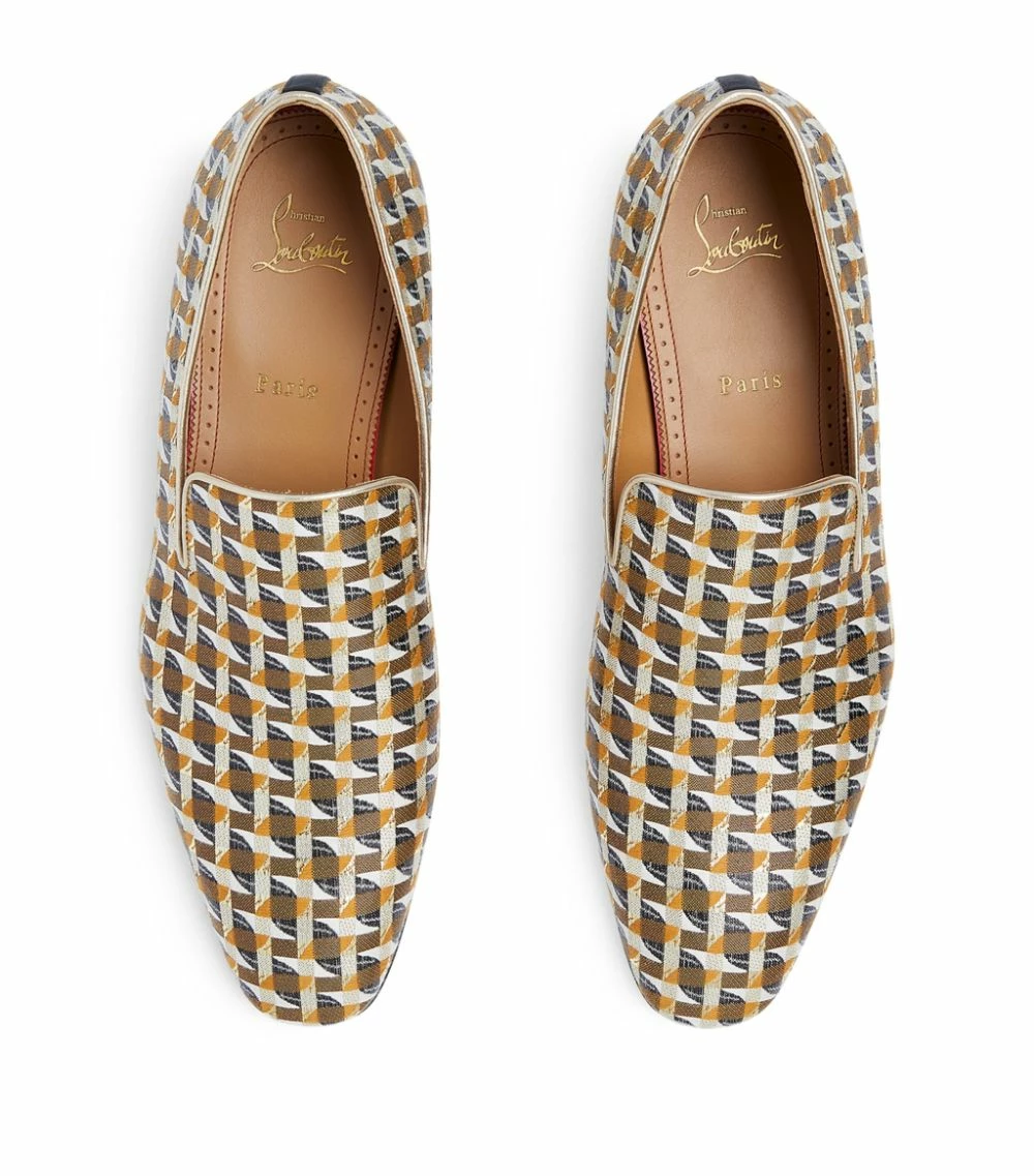 Christian Louboutin Colonnaki Jacquard Loafers M024 3 Christian Louboutin Colonnaki Jacquard Loafers M024 - Image 3