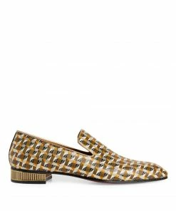 Christian Louboutin Colonnaki Jacquard Loafers M024