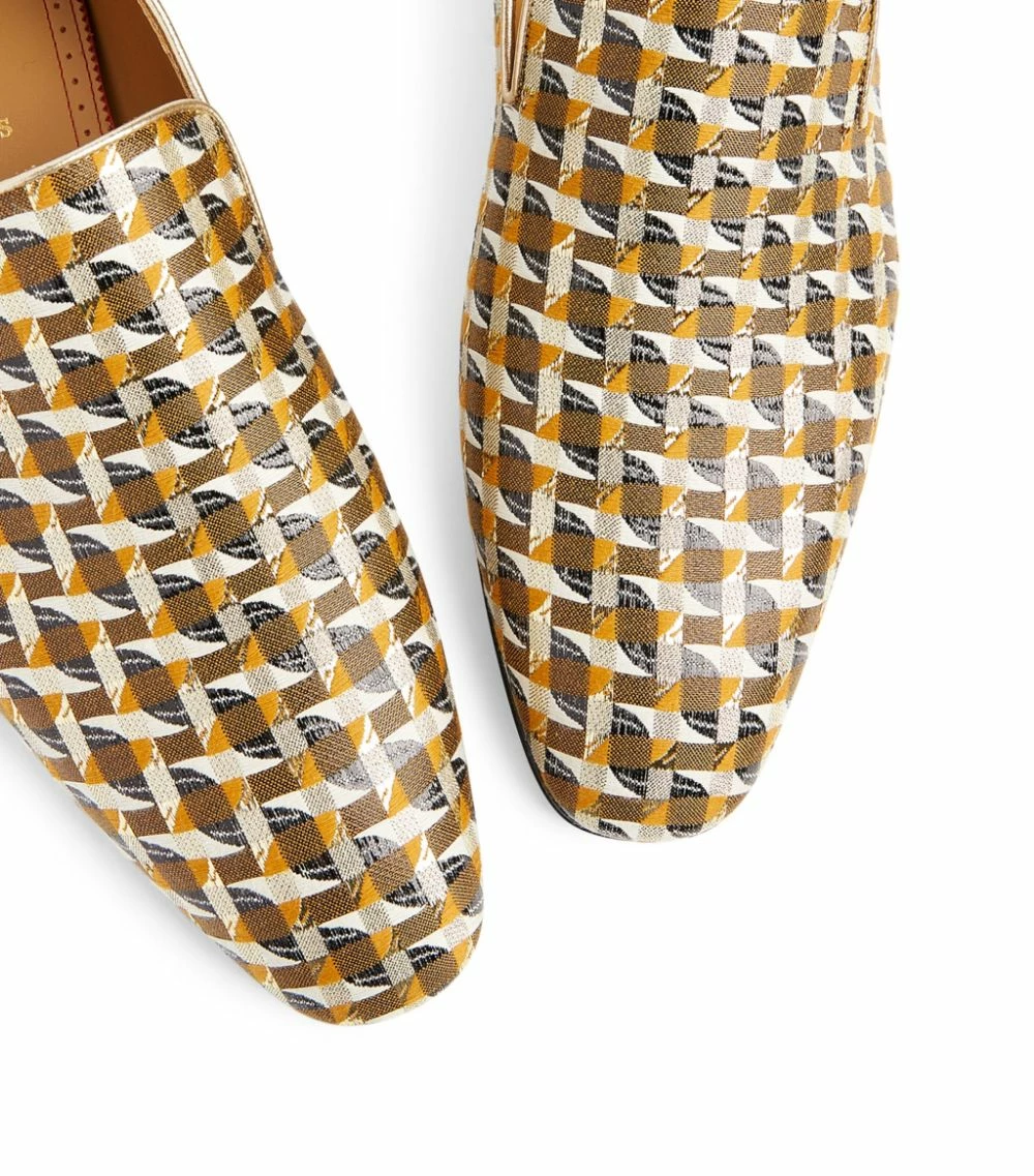 Christian Louboutin Colonnaki Jacquard Loafers M024 7 Christian Louboutin Colonnaki Jacquard Loafers M024 - Image 7