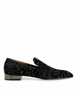 Christian Louboutin Colonnaki Velvet Loafers H439