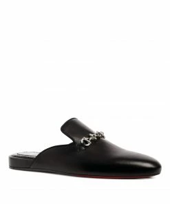 Christian Louboutin Coolito Swing Leather Slippers BK65 Loafers -Christian Louboutin Online Shop christian louboutin coolito swing leather slippers 17293352 35344468 1000