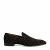 Christian Louboutin Dandelion Plume Suede Loafers BK01