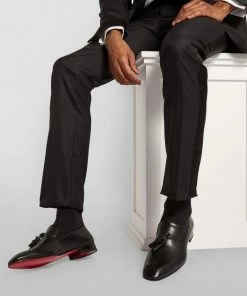 Christian Louboutin Dandelion Tassel Leather Loafers BK01 -Christian Louboutin Online Shop christian louboutin dandelion tassel leather loafers 16566509 32137784 1000