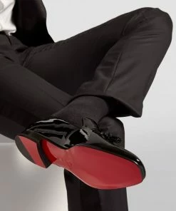 Christian Louboutin Dandelion Tassel Patent Leather Loafers BK01 -Christian Louboutin Online Shop christian louboutin dandelion tassel patent leather loafers 16592688 32307507 1000