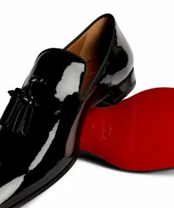 Christian Louboutin Dandelion Tassel Patent Leather Loafers BK01 -Christian Louboutin Online Shop christian louboutin dandelion tassel patent leather loafers 16592688 32307526 1000