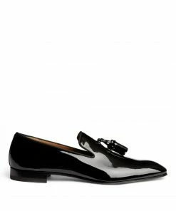 Christian Louboutin Dandelion Tassel Patent Leather Loafers BK01 -Christian Louboutin Online Shop christian louboutin dandelion tassel patent leather loafers 16592688 32308736 1000