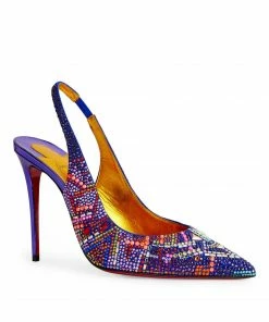 Christian Louboutin Discosling Strass Pumps 100 J913 Slingback Heels -Christian Louboutin Online Shop christian louboutin discosling strass pumps 100 17762846 37329836 1000