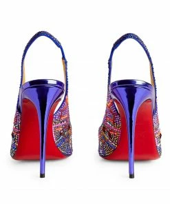 Christian Louboutin Discosling Strass Pumps 100 J913 Slingback Heels -Christian Louboutin Online Shop christian louboutin discosling strass pumps 100 17762846 37330028 1000