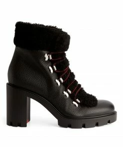 Christian Louboutin Edelvizir Leather Ankle Boots 70 BK01