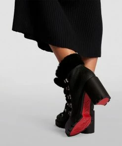 Christian Louboutin Edelvizir Leather Ankle Boots 70 BK01 10 Christian Louboutin Edelvizir Leather Ankle Boots 70 BK01 -Christian Louboutin Online Shop christian louboutin edelvizir leather ankle boots 70 17763716 37285645 1000