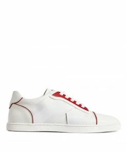 Christian Louboutin Elastikid Donna Leather Low-Top Sneakers Q647 -Christian Louboutin Online Shop christian louboutin elastikid donna leather low top sneakers 16585377 32210276 1000