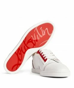 Christian Louboutin Elastikid Donna Leather Low-Top Sneakers Q647 -Christian Louboutin Online Shop christian louboutin elastikid donna leather low top sneakers 16585377 32211031 1000