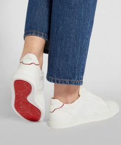 Christian Louboutin Elastikid Donna Leather Low-Top Sneakers W224 -Christian Louboutin Online Shop christian louboutin elastikid donna leather low top sneakers 16585499 32209320 1000