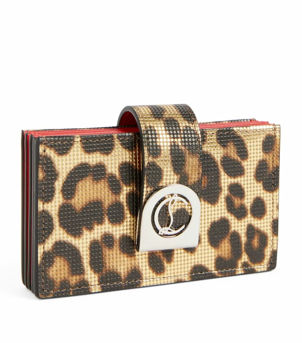 Christian Louboutin Elisa Leather Accordion Card Holder CM6S Card Holders 3 Christian Louboutin Elisa Leather Accordion Card Holder CM6S Card Holders - Image 3
