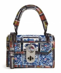 Christian Louboutin Elisa Nano Embroidered Top-Handle Bag J628 Top Handle Bags