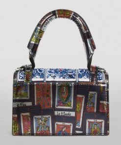 Christian Louboutin Elisa Nano Embroidered Top-Handle Bag J628 Top Handle Bags -Christian Louboutin Online Shop christian louboutin elisa nano embroidered top handle bag 16965465 33744219 1000