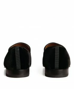 Christian Louboutin Equiswing Velvet Moccasin Loafers BK01 -Christian Louboutin Online Shop christian louboutin equiswing velvet moccasin loafers 17430581 35987937 1000