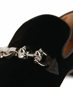 Christian Louboutin Equiswing Velvet Moccasin Loafers BK01 -Christian Louboutin Online Shop christian louboutin equiswing velvet moccasin loafers 17430581 35987958 1000