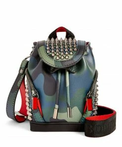 Christian Louboutin Explorafunk Leather Keyring J936 Keychains