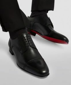 Christian Louboutin Eygeny Leather Flat Brogues BK01 Smart Shoes 11 Christian Louboutin Eygeny Leather Flat Brogues BK01 Smart Shoes -Christian Louboutin Online Shop christian louboutin eygeny leather flat brogues 16561185 32107016 1000