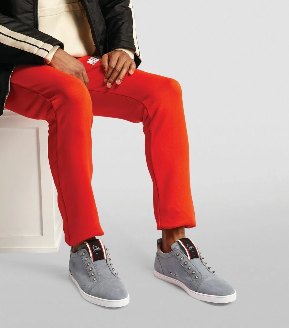 Christian Louboutin F.A.V Fique A Vontade Suede Sneakers I454 Low-Top Sneakers 6 Christian Louboutin F.A.V Fique A Vontade Suede Sneakers I454 Low-Top Sneakers - Image 6