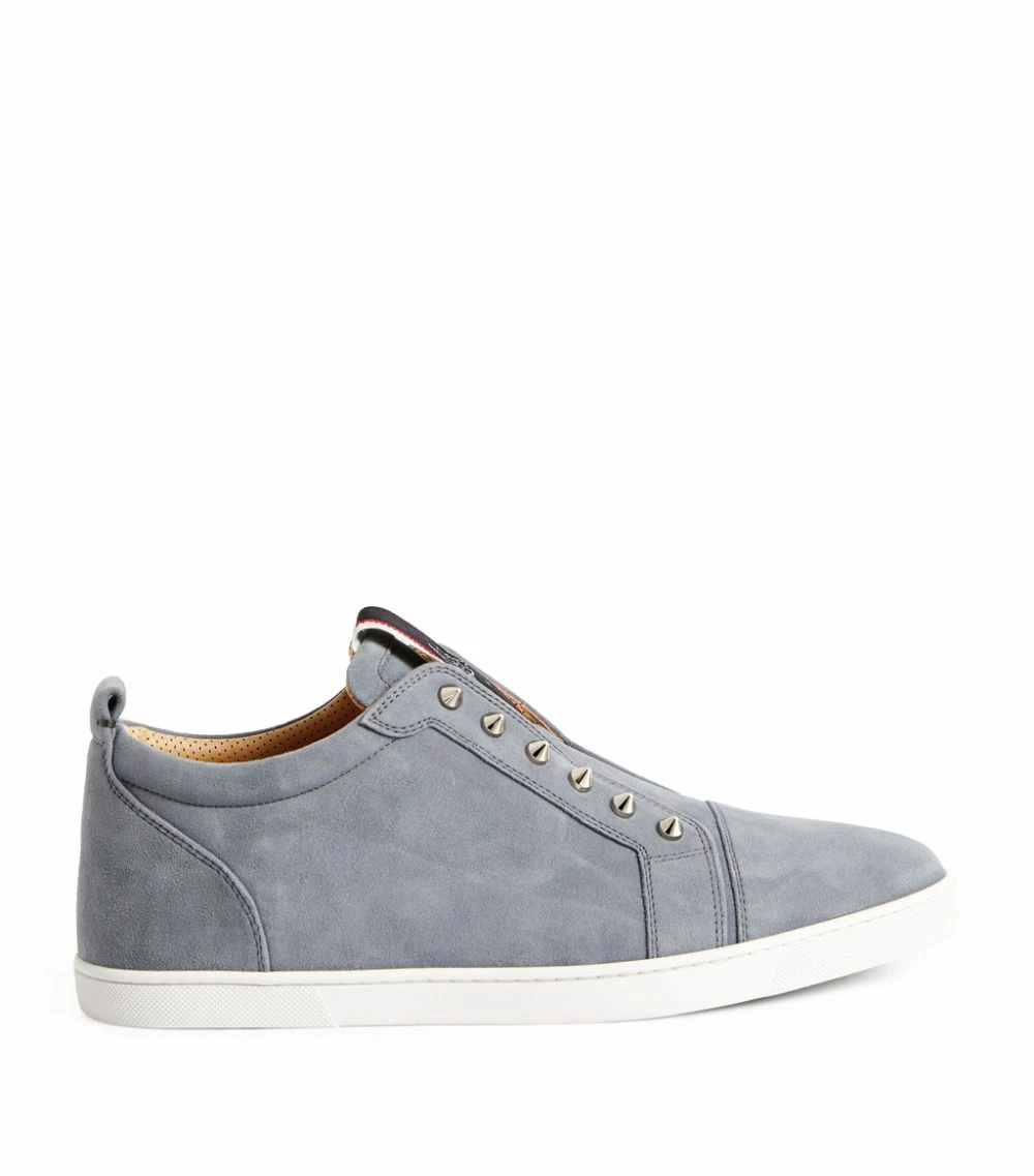 Christian Louboutin F.A.V Fique A Vontade Suede Sneakers I454 Low-Top Sneakers 1 Christian Louboutin F.A.V Fique A Vontade Suede Sneakers I454 Low-Top Sneakers