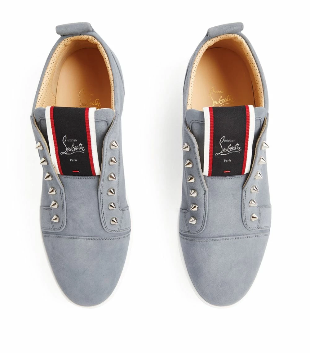 Christian Louboutin F.A.V Fique A Vontade Suede Sneakers I454 Low-Top Sneakers 2 Christian Louboutin F.A.V Fique A Vontade Suede Sneakers I454 Low-Top Sneakers - Image 2