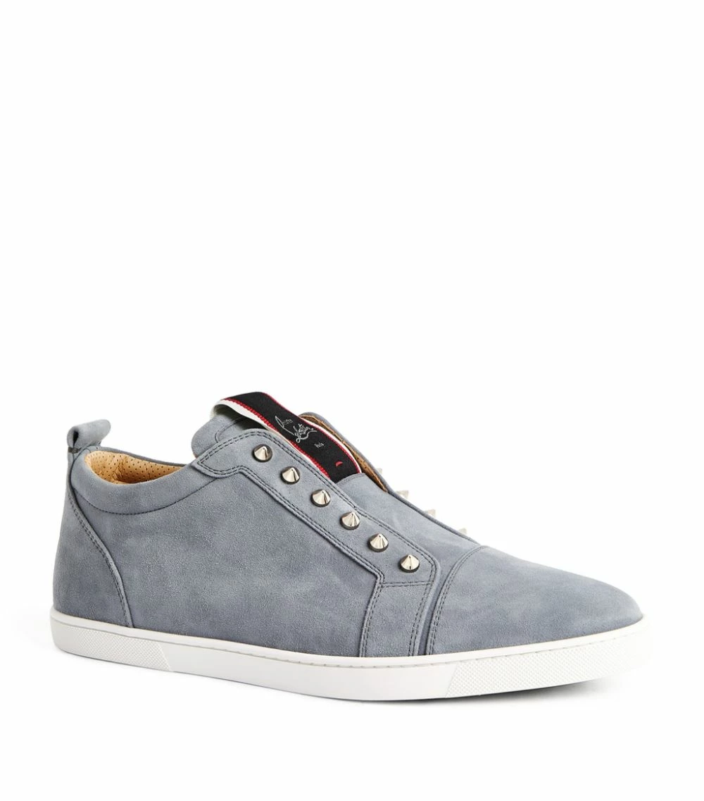 Christian Louboutin F.A.V Fique A Vontade Suede Sneakers I454 Low-Top Sneakers 4 Christian Louboutin F.A.V Fique A Vontade Suede Sneakers I454 Low-Top Sneakers - Image 4