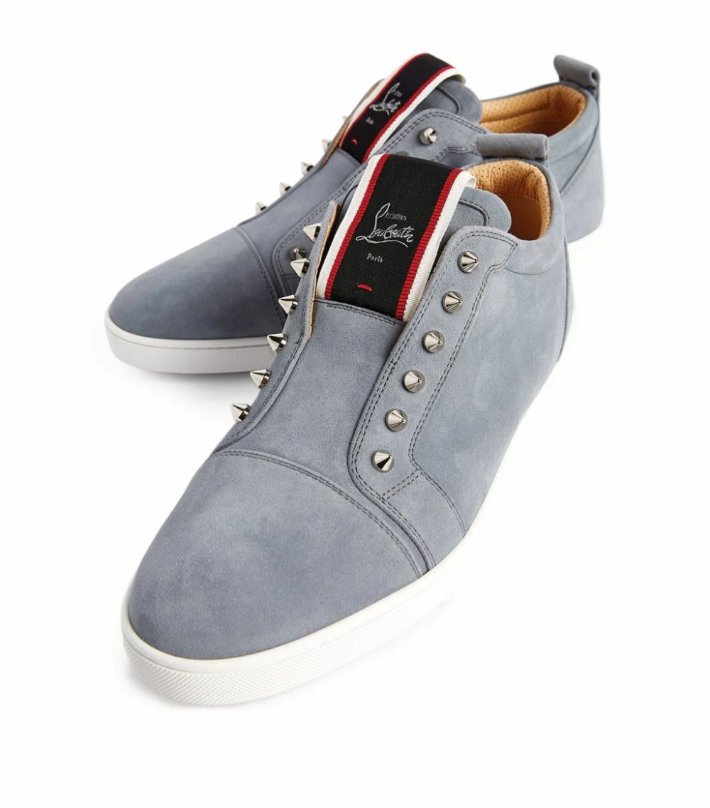 Christian Louboutin F.A.V Fique A Vontade Suede Sneakers I454 Low-Top Sneakers 7 Christian Louboutin F.A.V Fique A Vontade Suede Sneakers I454 Low-Top Sneakers - Image 7