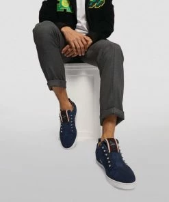 Christian Louboutin F.A.V Fiquea Vontade Suede Sneakers U203 Low-Top Sneakers -Christian Louboutin Online Shop christian louboutin f a v fiquea vontade suede sneakers 16935871 33658793 1000