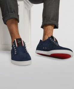 Christian Louboutin F.A.V Fiquea Vontade Suede Sneakers U203 Low-Top Sneakers -Christian Louboutin Online Shop christian louboutin f a v fiquea vontade suede sneakers 16935871 33660229 1000