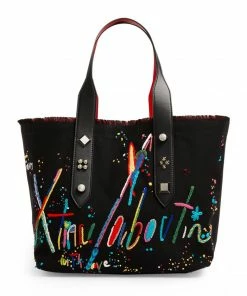 Christian Louboutin Frangibus Medium Canvas Tote Bag B573 Tote Bags